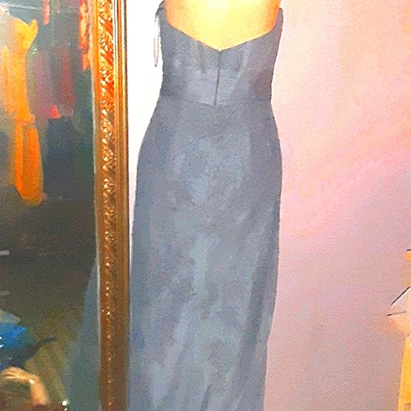 Ayce paris dress one of a kind Gray LACE - Picture 3 of 7